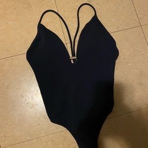 Reiss Black Women Swim One Piece